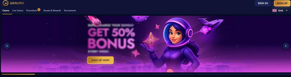 Claim weekly bonus offer.
